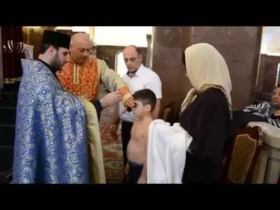 Как крестятся в Армянской Церкви