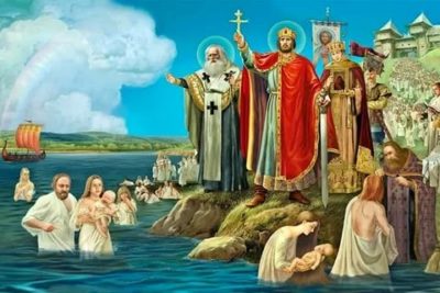 В каком году Владимир Великий крестил Русь