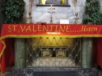 Где похоронен святой Валентин
