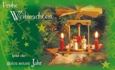 Как поздравить с Рождеством на немецком